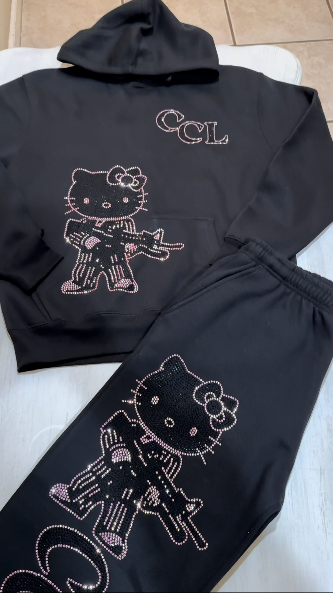 RHINESTONE (PRO CLUB) PANTS