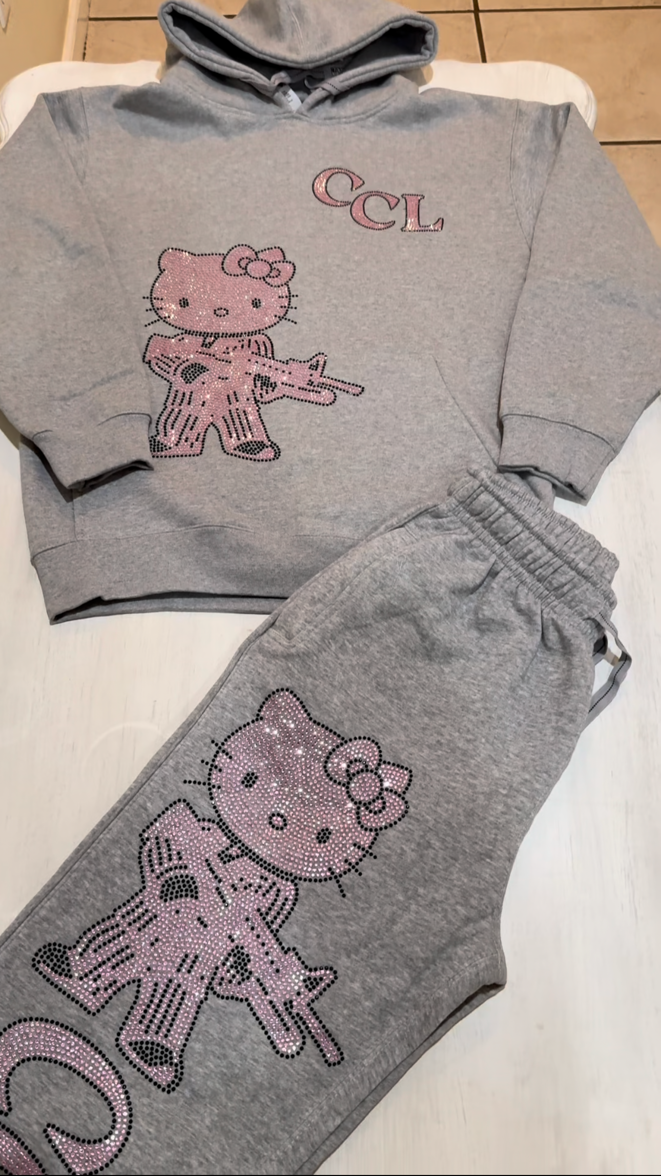 RHINESTONE (PRO CLUB) PANTS